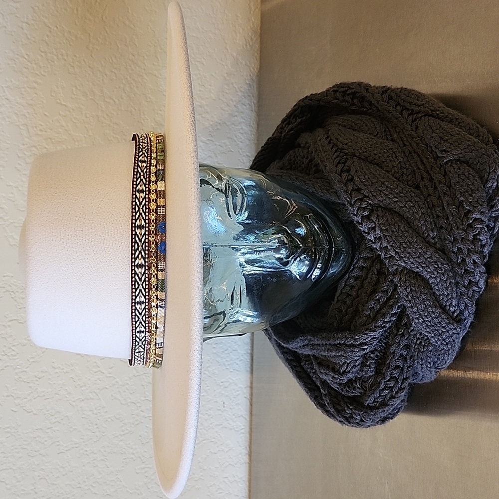 WesternWide Brim Pork Pie Fedora Felt Hat NWT